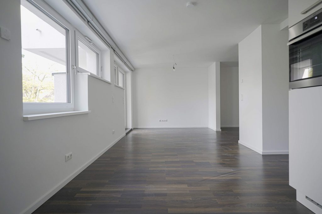 Die Appartements können individuell eingerichtet werden.